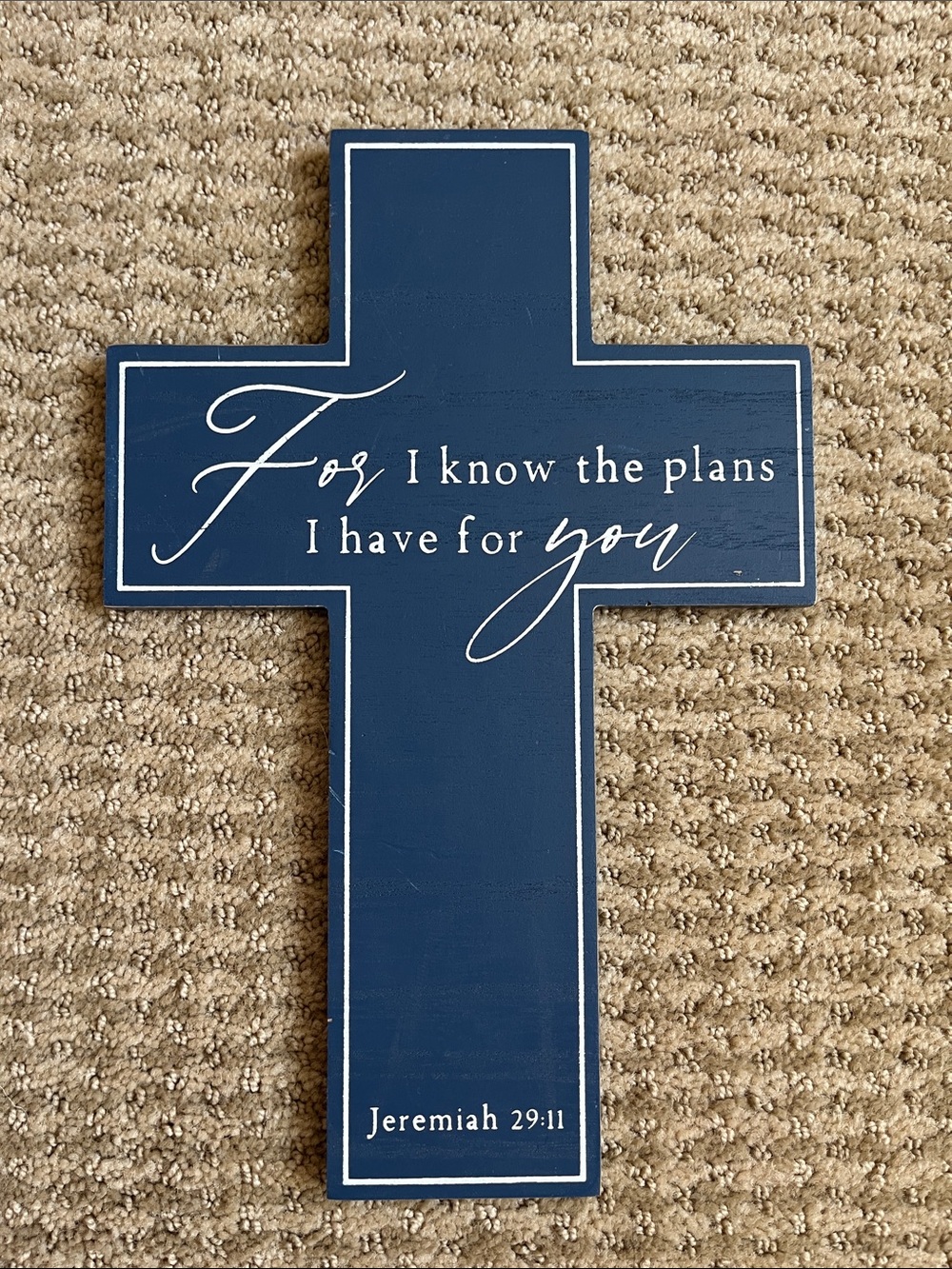 Hobby Lobby Brown Wood Cross Wall Hanging